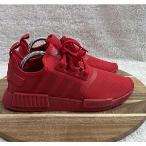 Adidas NMD_R1 Triple Red PrimeBlue GX7605 Men's Size 9 Shoes Sneakers